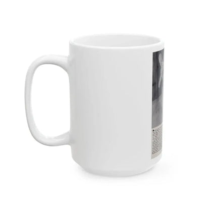 Dawn Richard #83 - Dawn on inside cover here also back with, 5 Page Spread from Mermaid Mag. Vol. 1 No. 3 '58 (Vintage Female Icon) White Coffee Mug - Go Mug Yourself