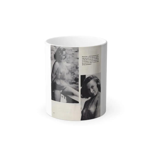 Dawn Richard #86 - [Pages 44] Including Pages 5 of 5 with, 2 B&W Photos & Caption from Mermaid Mag. Vol. 1 No. 3 '58 (Vintage Female Icon) Color Changing Mug 11oz 11oz - Go Mug Yourself