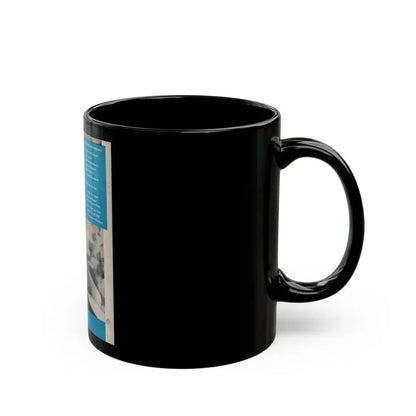 Dawn Richard #87 - Dawn on back cover of Mermaid Mag. Vol. 1 No. 3 '58 (Vintage Female Icon) Black Coffee Mug - Go Mug Yourself