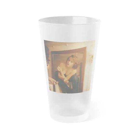 Dawn Richard #90 (Vintage Female Icon) Frosted Pint Glass 16oz 16oz Frosted - Go Mug Yourself