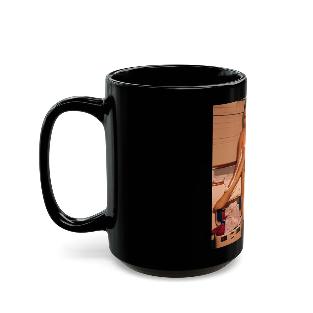 Dawn Richard #91 (Vintage Female Icon) Black Coffee Mug-Go Mug Yourself