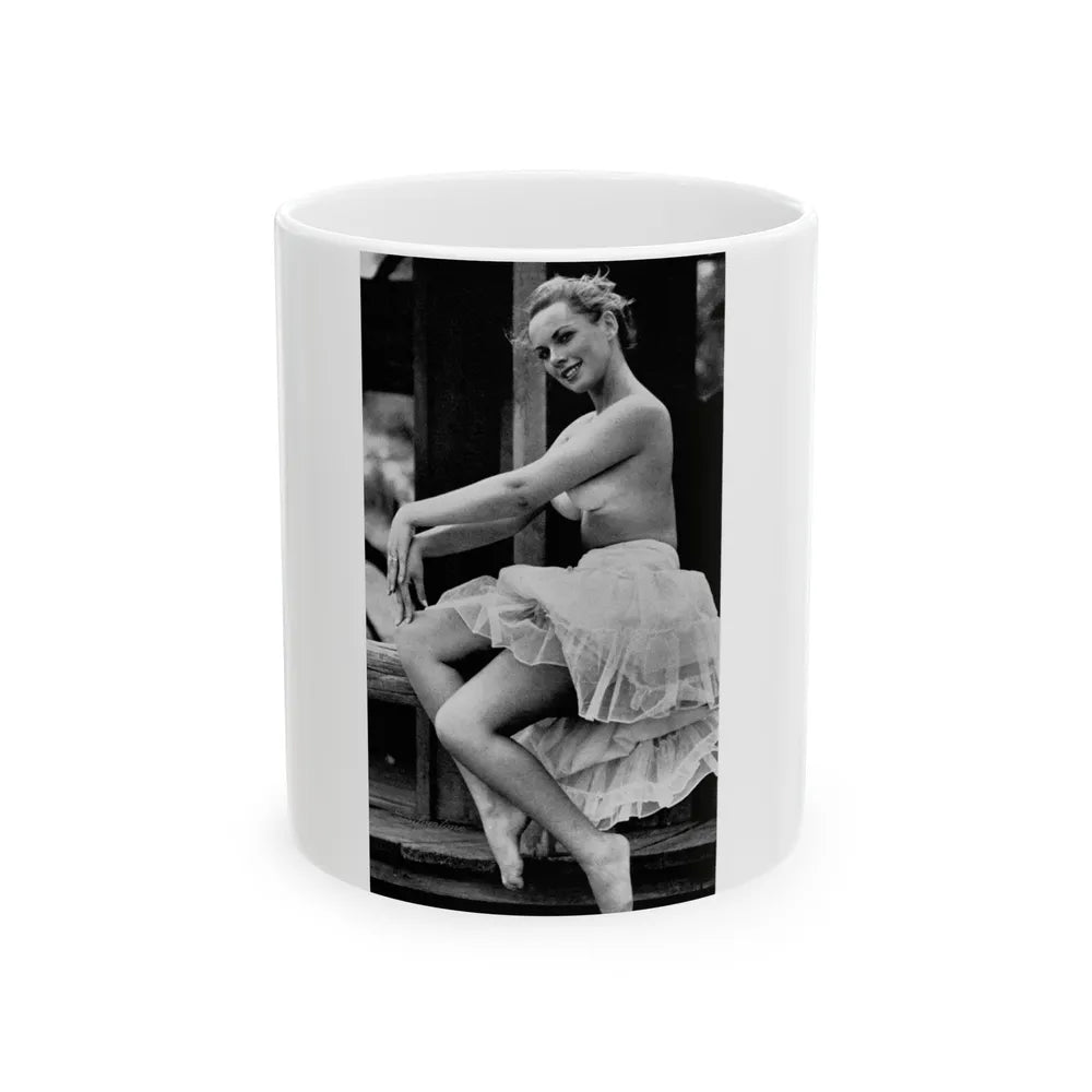 Dawn Richard #95 (Vintage Female Icon) White Coffee Mug-11oz-Go Mug Yourself