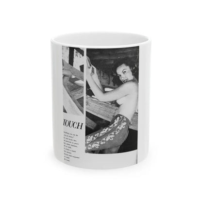 Dawn Richard #96 (Vintage Female Icon) White Coffee Mug-11oz-Go Mug Yourself