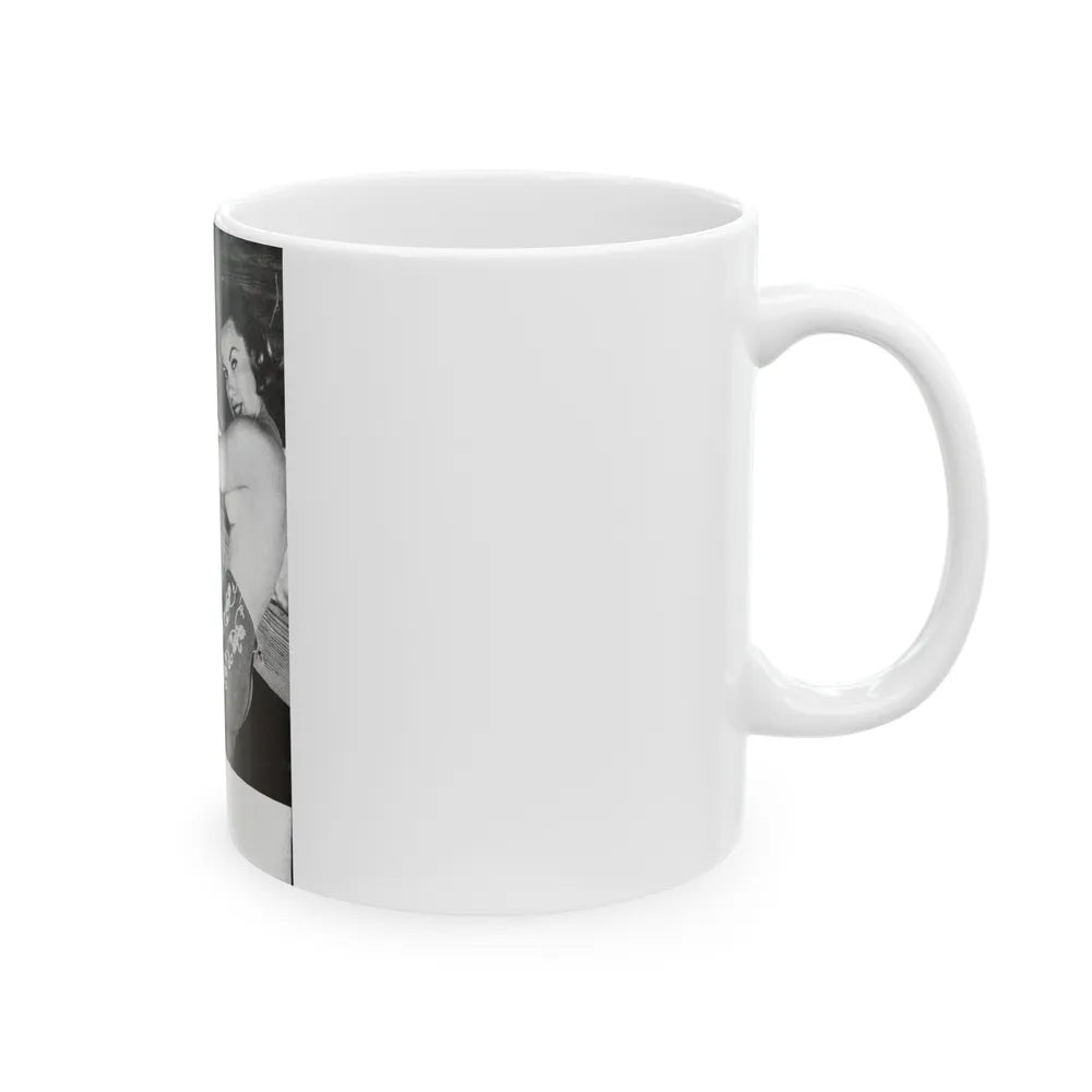 Dawn Richard #96 (Vintage Female Icon) White Coffee Mug-Go Mug Yourself