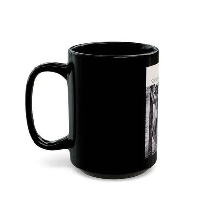 Dawn Richard #97 - Modern Man 1960 Yearbook Queens (Vintage Female Icon) Black Coffee Mug - Go Mug Yourself