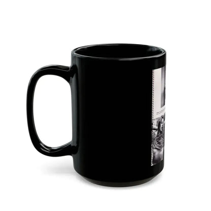 Dawn Richard #98 - Modern Man 1960 Yearbook Queens (Vintage Female Icon) Black Coffee Mug - Go Mug Yourself