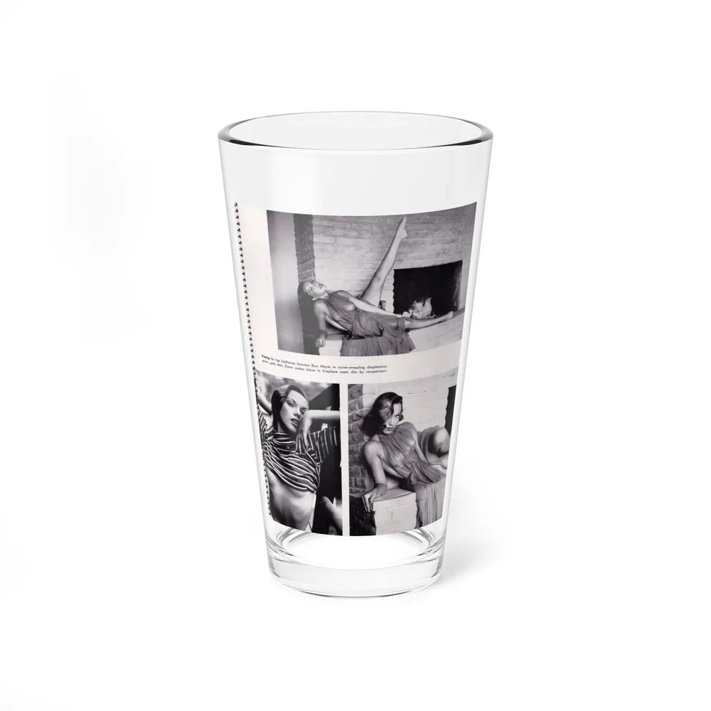 Dawn Richard #98 - Modern Man 1960 Yearbook Queens (Vintage Female Icon) Pint Glass 16oz-16oz-Go Mug Yourself