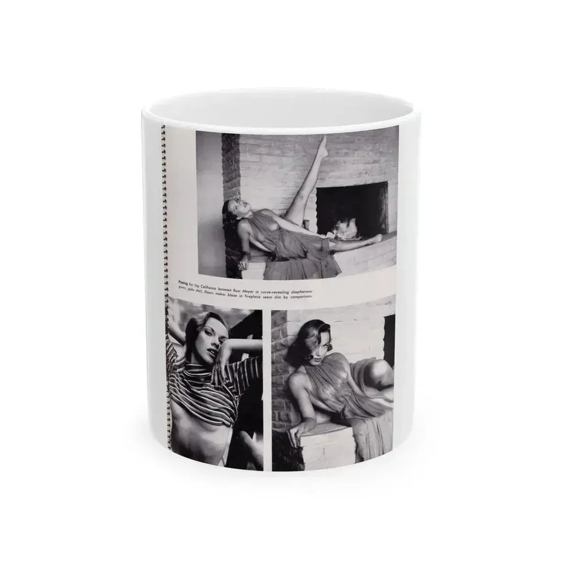 Dawn Richard #98 - Modern Man 1960 Yearbook Queens (Vintage Female Icon) White Coffee Mug 11oz - Go Mug Yourself
