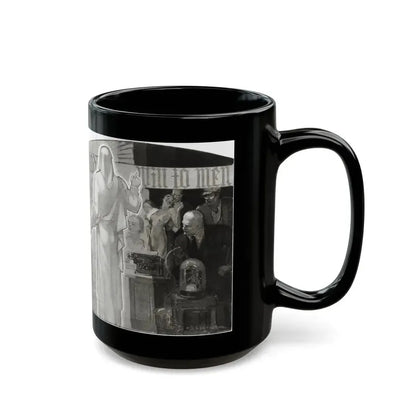 Dawns on Our World at the Crossroads, Cosmopolitan, January 1934 - Black Coffee Mug - Go Mug Yourself