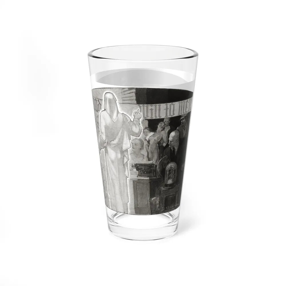 Dawns on Our World at the Crossroads, Cosmopolitan, January 1934 - Pint Glass 16oz-Go Mug Yourself