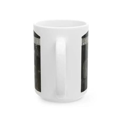 Dawns on Our World at the Crossroads, Cosmopolitan, January 1934 - White Coffee Mug - Go Mug Yourself
