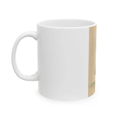 Day and Evening costume designs (1) - White Coffee Mug - Go Mug Yourself