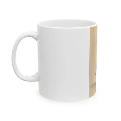 Day and Evening costume designs (1) - White Coffee Mug - Go Mug Yourself