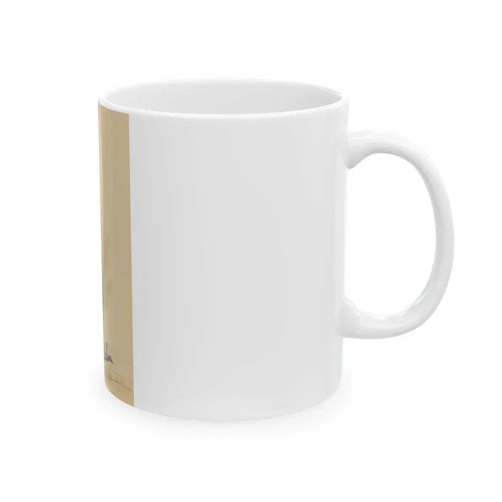 Day and Evening costume designs (1) - White Coffee Mug - Go Mug Yourself