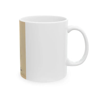 Day and Evening costume designs (1) - White Coffee Mug - Go Mug Yourself