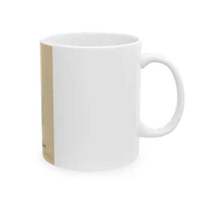 Day and Evening costume designs (1) - White Coffee Mug - Go Mug Yourself