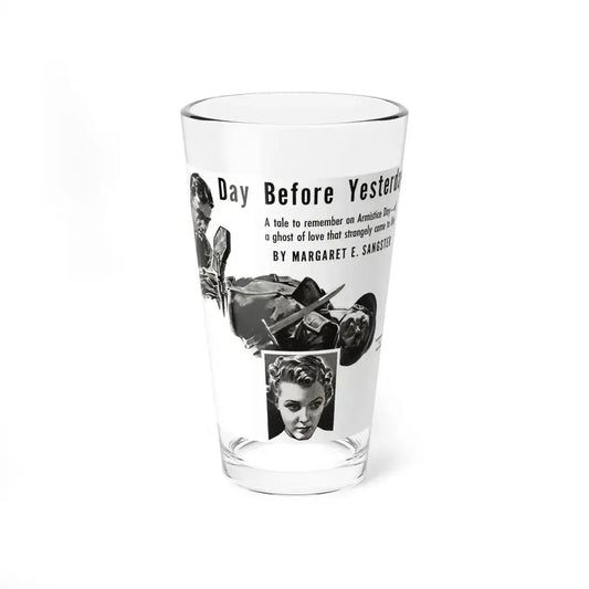 Day Before Yesterday, Liberty magazine, November 12, 1938 - Pint Glass 16oz 16oz - Go Mug Yourself