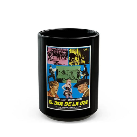 DAY OF ANGER (SPANISH) 1967 Movie Poster - Black Coffee Mug 15oz - Go Mug Yourself