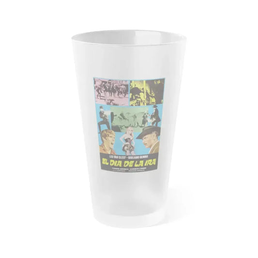 DAY OF ANGER (SPANISH) 1967 Movie Poster - Frosted Pint Glass 16oz 16oz Frosted - Go Mug Yourself
