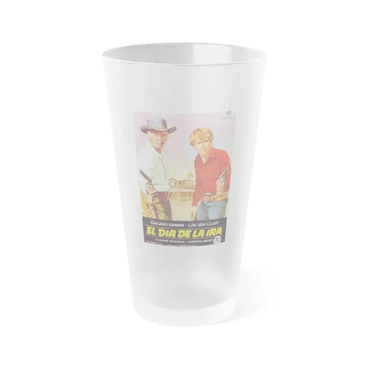 DAY OF ANGER (SPANISH) 2 1967 Movie Poster - Frosted Pint Glass 16oz Default Title - Go Mug Yourself