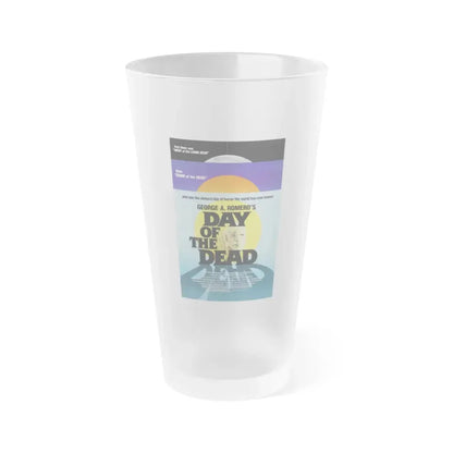 DAY OF THE DEAD 1985 Movie Poster - Frosted Pint Glass 16oz Default Title - Go Mug Yourself