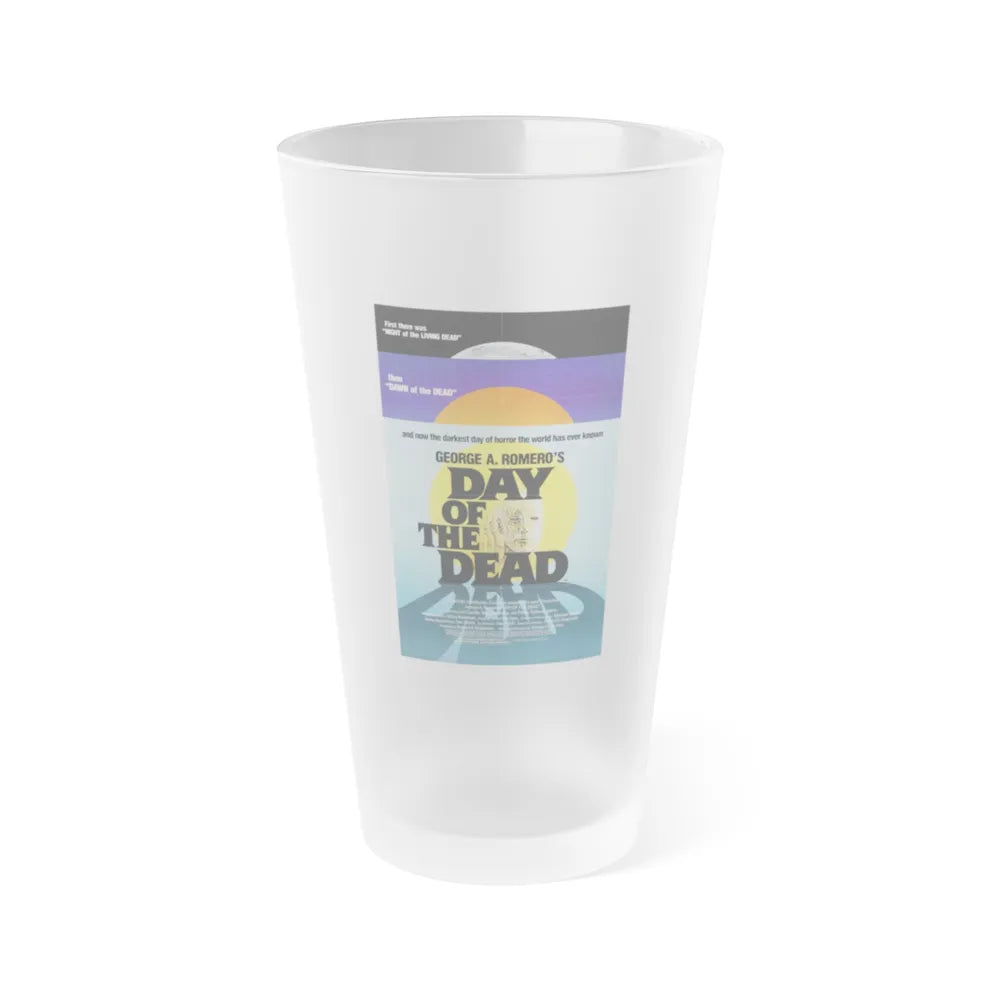 DAY OF THE DEAD 1985 Movie Poster - Frosted Pint Glass 16oz-Go Mug Yourself