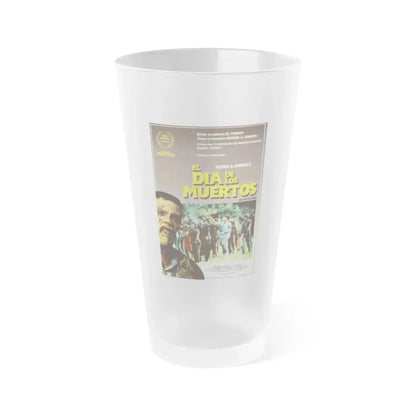 DAY OF THE DEAD (SPANISH) 1985 Movie Poster - Frosted Pint Glass 16oz Default Title - Go Mug Yourself