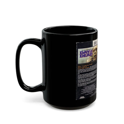 DAY OF THE DEAD (VHS COVER) - Black Coffee Mug-Go Mug Yourself