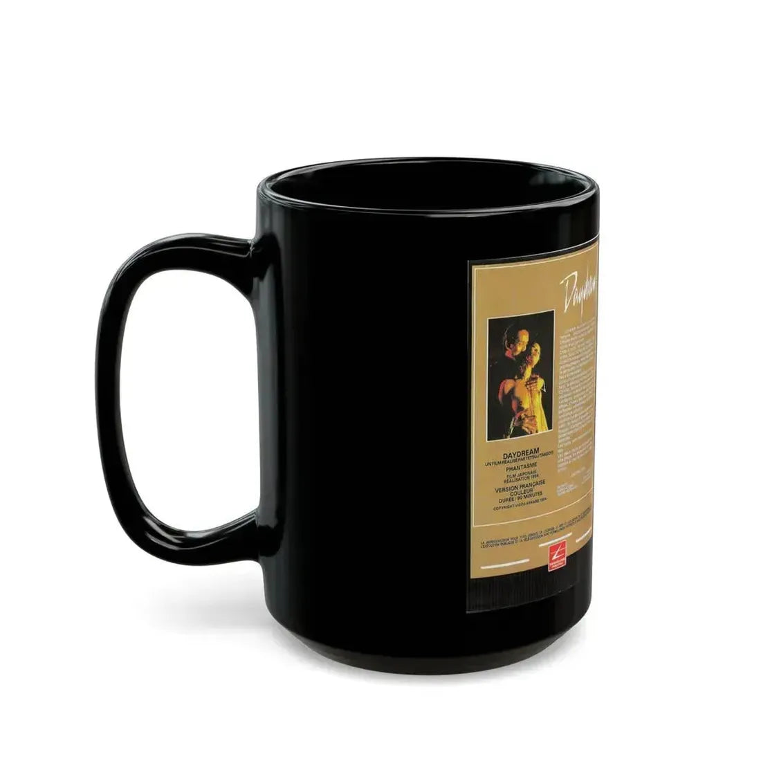 DAYDREAM (VHS COVER) - Black Coffee Mug - Go Mug Yourself