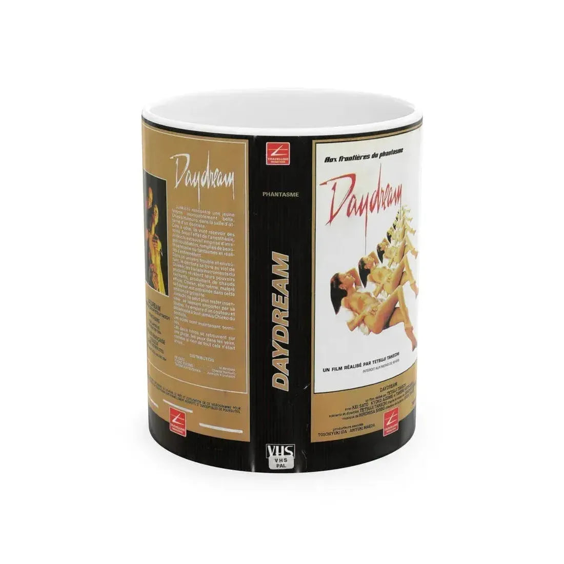 DAYDREAM (VHS COVER) - White Coffee Mug 11oz - Go Mug Yourself