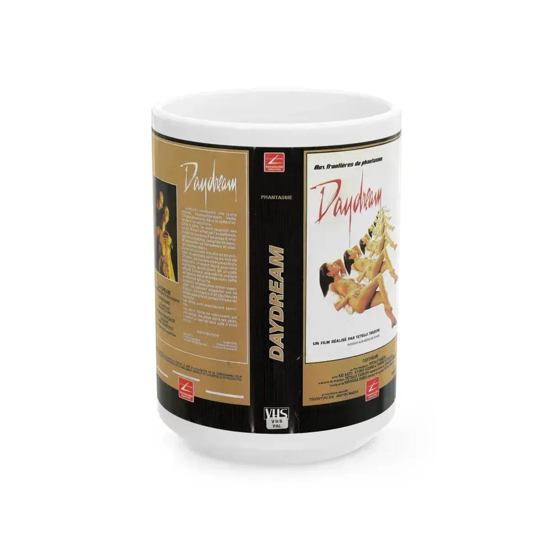 DAYDREAM (VHS COVER) - White Coffee Mug 15oz - Go Mug Yourself