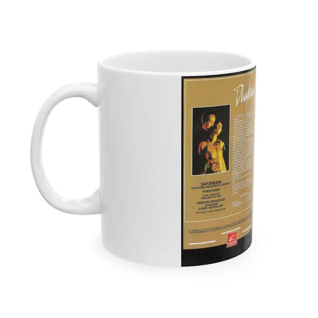DAYDREAM (VHS COVER) - White Coffee Mug - Go Mug Yourself
