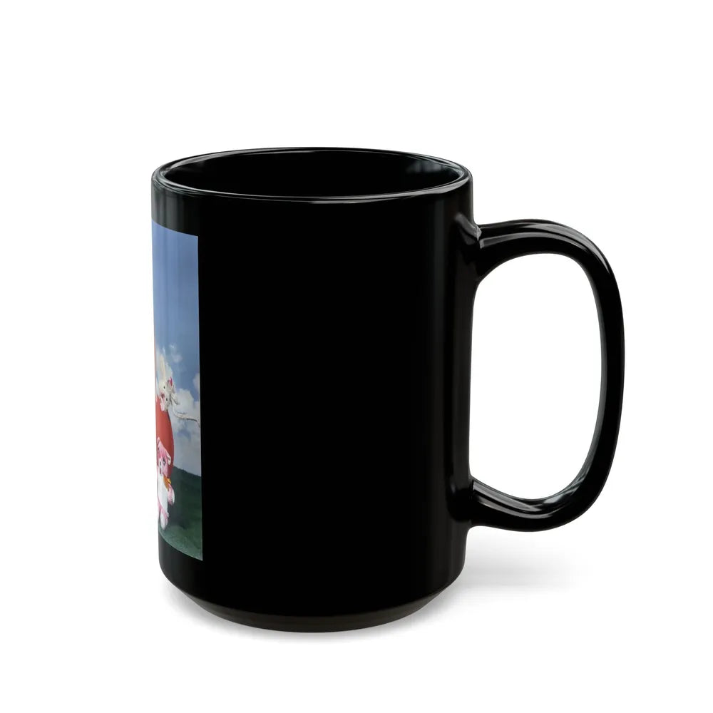 Gila Golan #16 (Vintage Female Icon) Black Coffee Mug-Go Mug Yourself