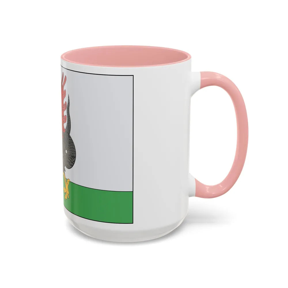 Flag of Kazan Russia - Accent Coffee Mug-Go Mug Yourself