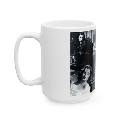 Faith Domergue #82 - Wallpaper (Vintage Female Icon) White Coffee Mug-Go Mug Yourself