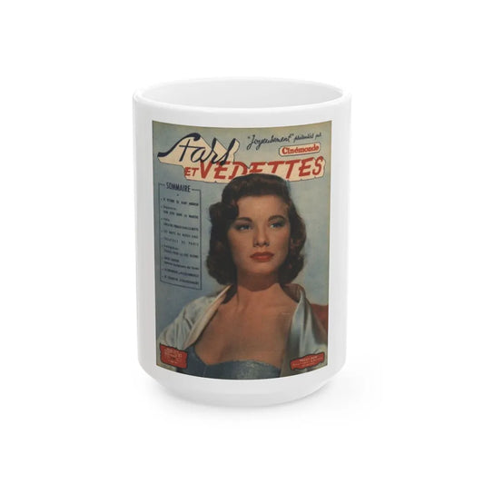 Peggy Dow #22 - Mag. Cover (Vintage Female Icon) White Coffee Mug-15oz-Go Mug Yourself