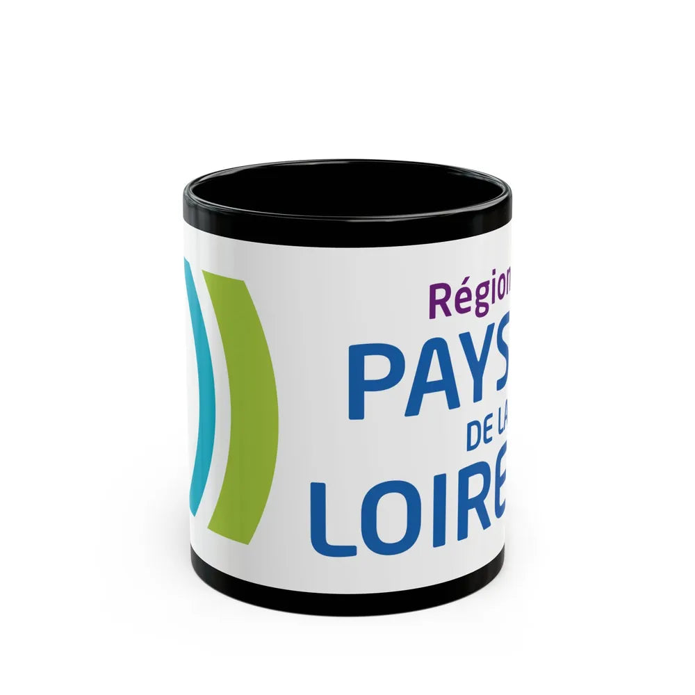 Flag of Pays de la Loire France 2 - Black Coffee Mug-11oz-Go Mug Yourself