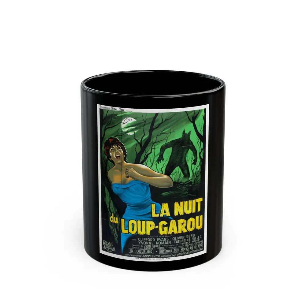 CURSE OF THE WEREWOLF (FRENCH) 1961 Movie Poster - Black Coffee Mug-11oz-Go Mug Yourself