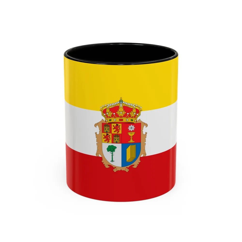 Flag of Cuenca Spain - Accent Coffee Mug-11oz-Black-Go Mug Yourself