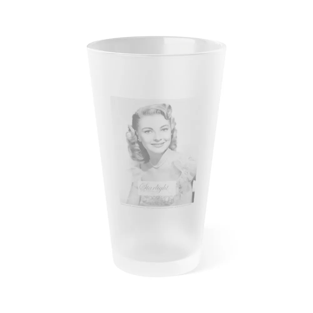 Lori Nelson #05 (Vintage Female Icon) Frosted Pint 16oz-16oz-Frosted-Go Mug Yourself