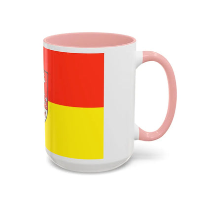 Flag of Forchheim Germany - Accent Coffee Mug-Go Mug Yourself