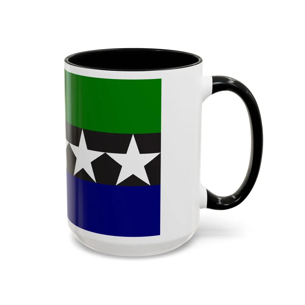 Flag of Aimeliik Palau - Accent Coffee Mug-Go Mug Yourself