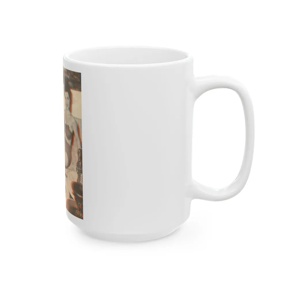 Debra Paget #325 (Vintage Female Icon) White Coffee Mug-Go Mug Yourself