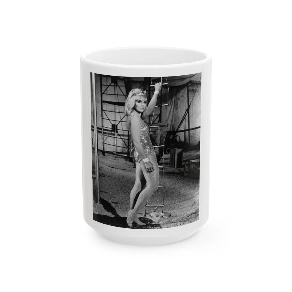 Kim Novak #292 (Vintage Female Icon) White Coffee Mug-15oz-Go Mug Yourself