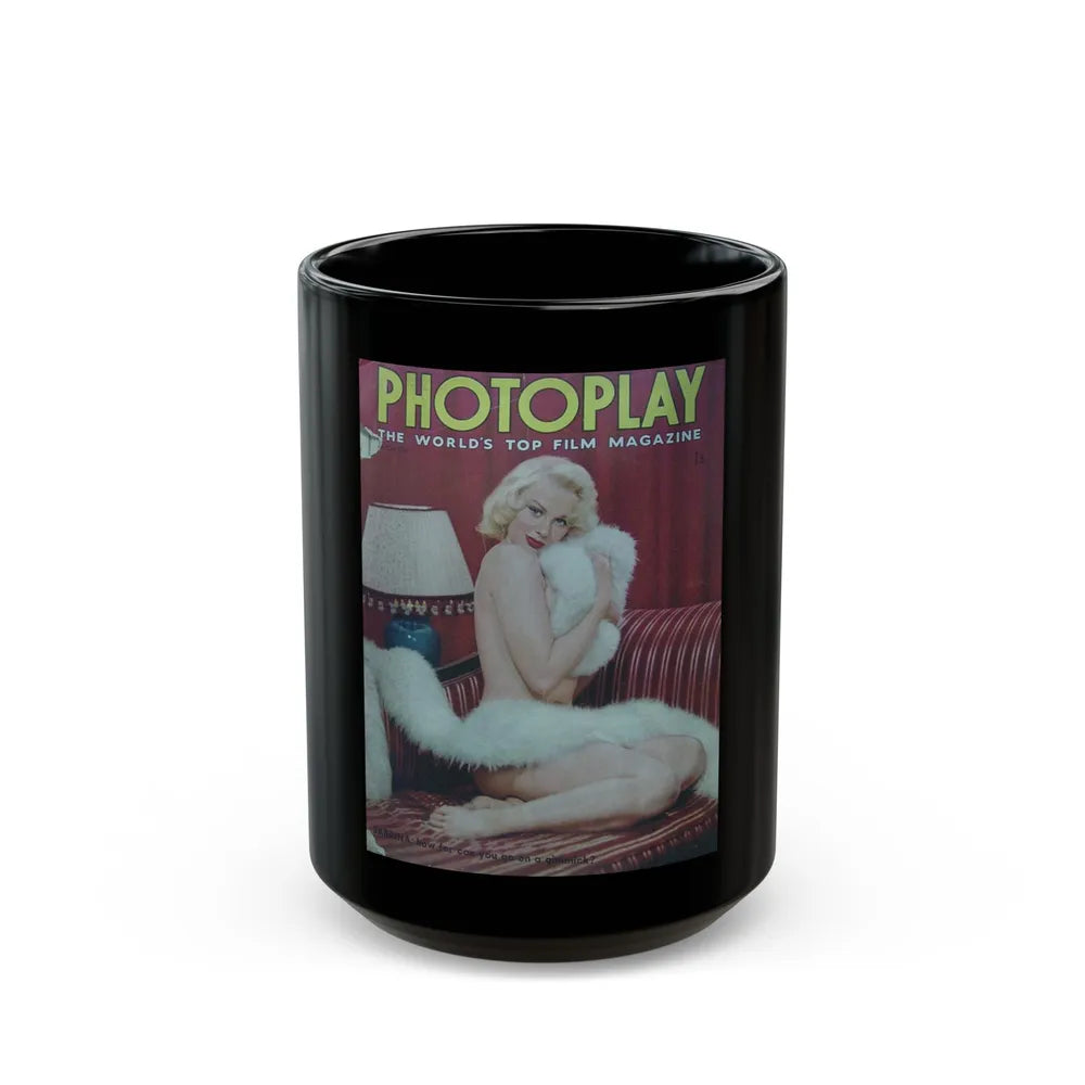 Norma Sykes #125 - Mag. Cover (Vintage Female Icon) Black Coffee Mug-15oz-Go Mug Yourself