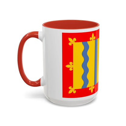 Flag of Cambridgeshire UK - Accent Coffee Mug-Go Mug Yourself