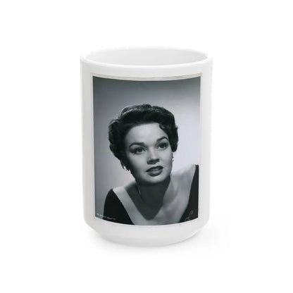 Kathryn Grant #08 (Vintage Female Icon) White Coffee Mug-15oz-Go Mug Yourself