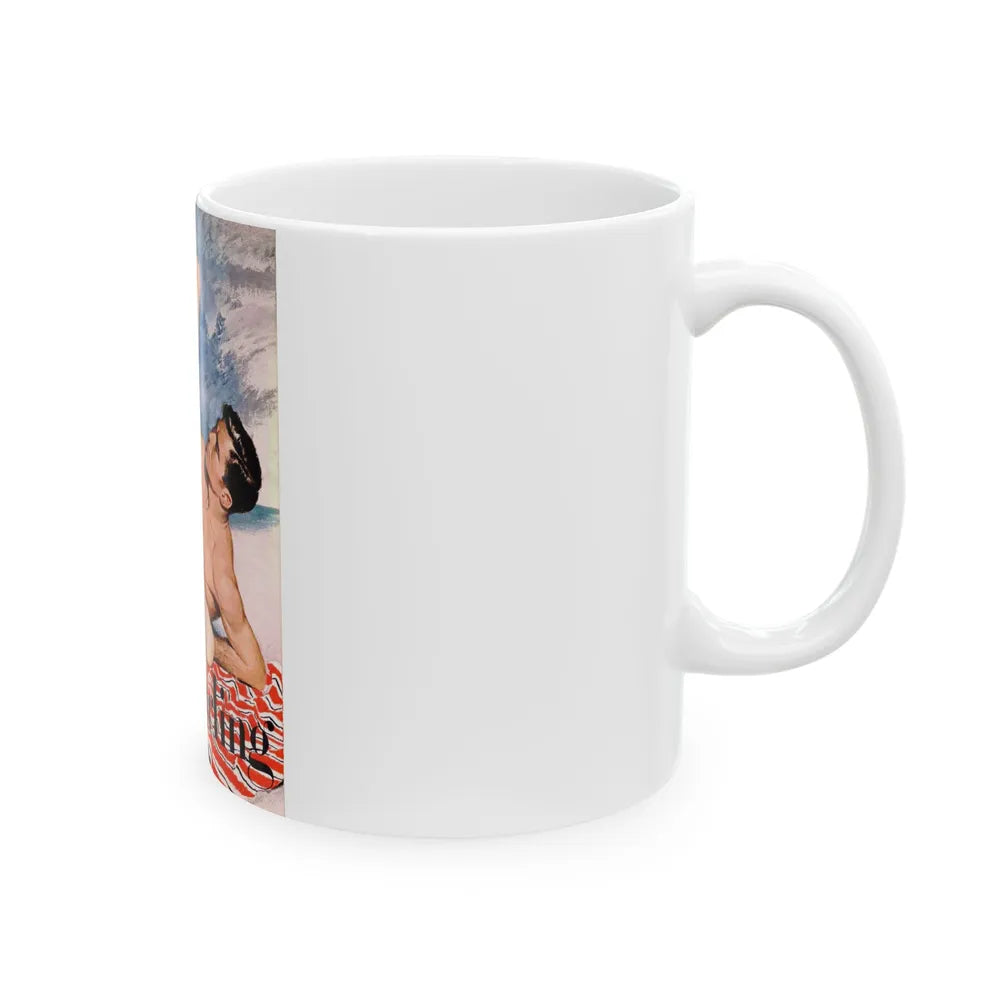 Darling Believe Me, Esquire, September 1951 - White Coffee Mug-Go Mug Yourself