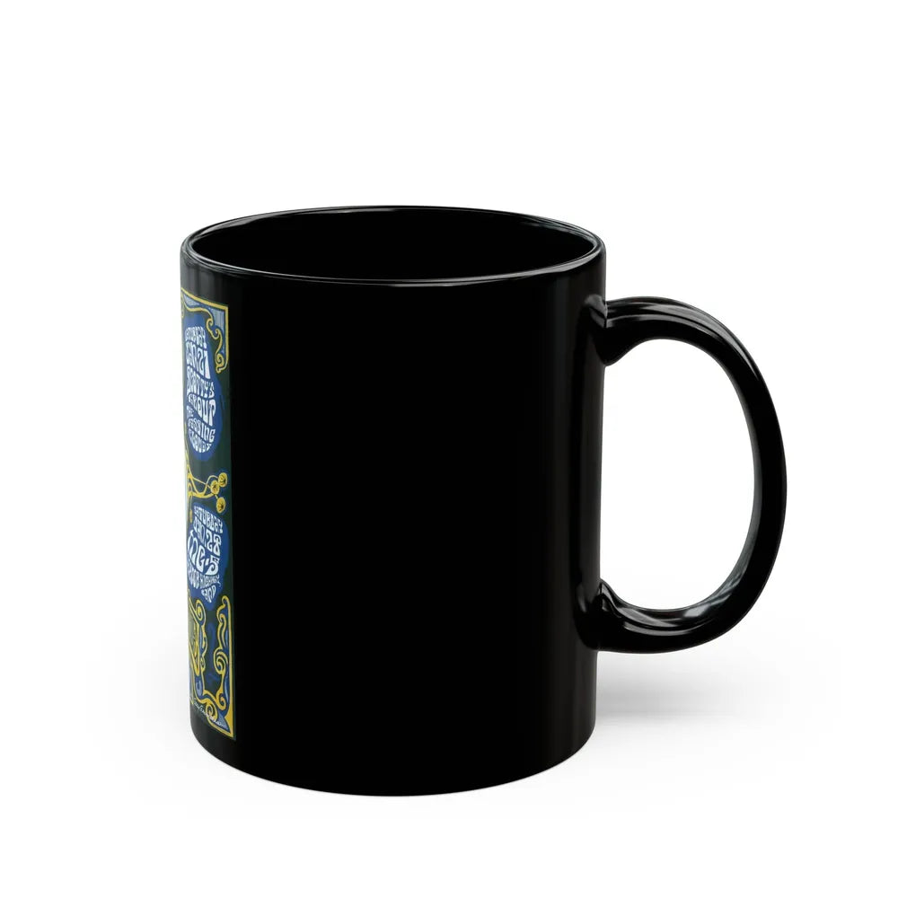 MC5 1967 (Music Poster) Black Coffee Mug-Go Mug Yourself