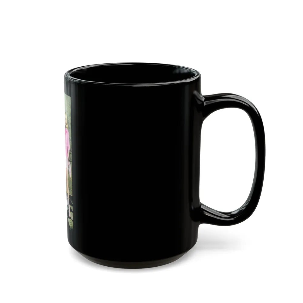 Come Be My Love (2), Saturday Evening Post, August 2, 1947 - Black Coffee Mug-Go Mug Yourself